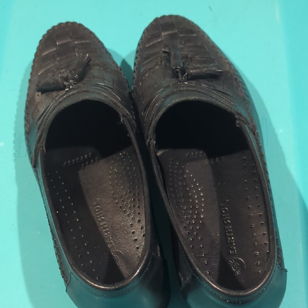 Elegant Black Leather Loafers for Men